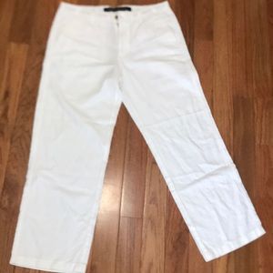 White linen pants foren in size 34/30